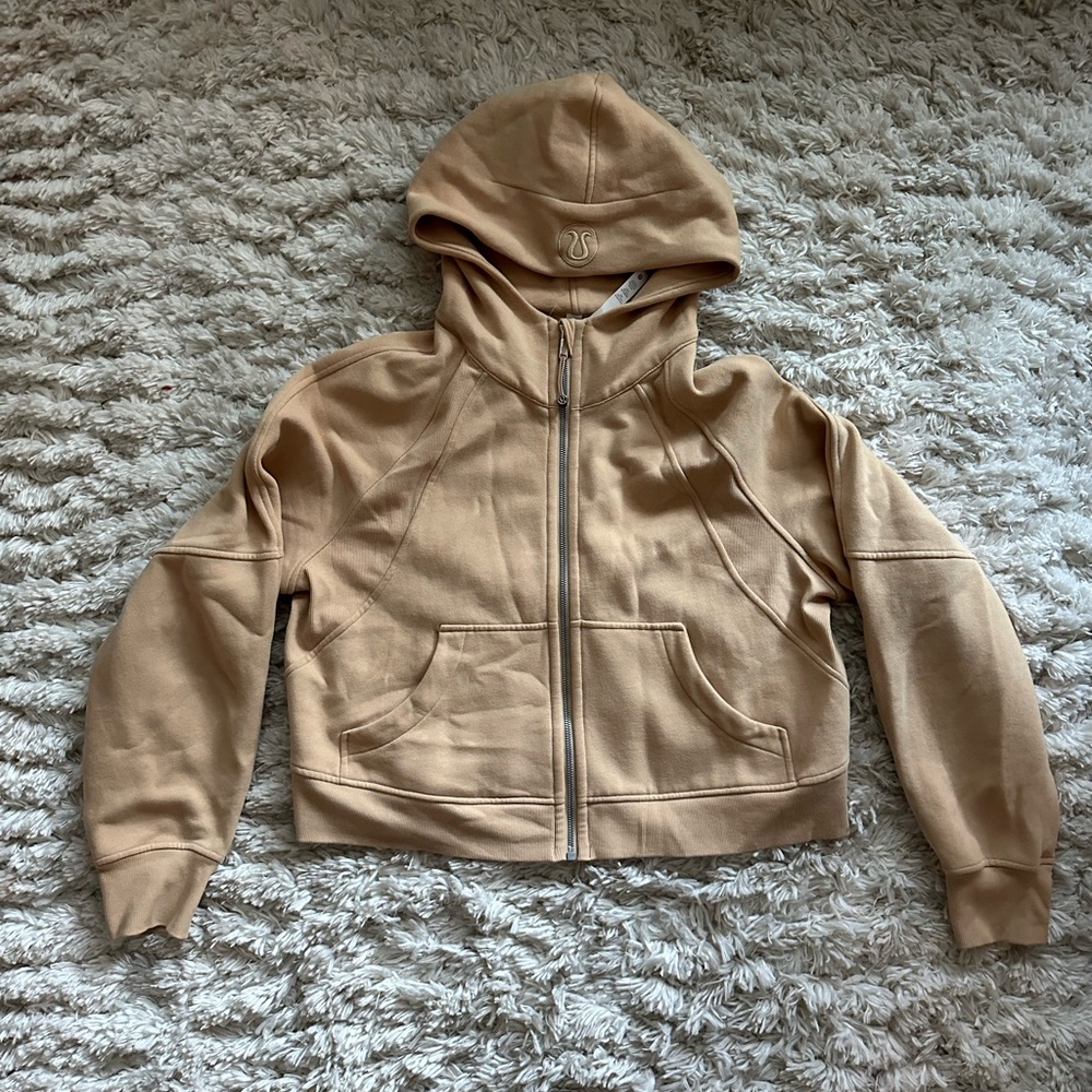 Lululemon oversized full zip scuba